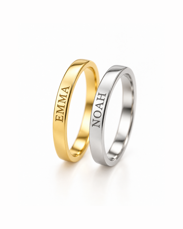 VEDA – Ring mit Namensgravur