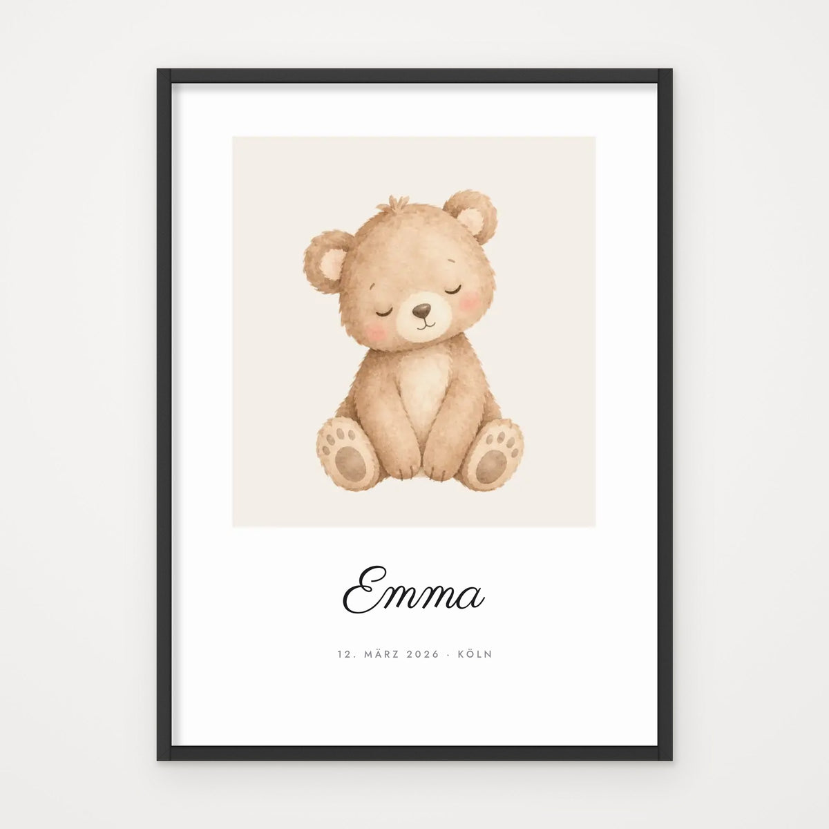 Kinderzimmer-Poster – 4 Designs zur Auswahl