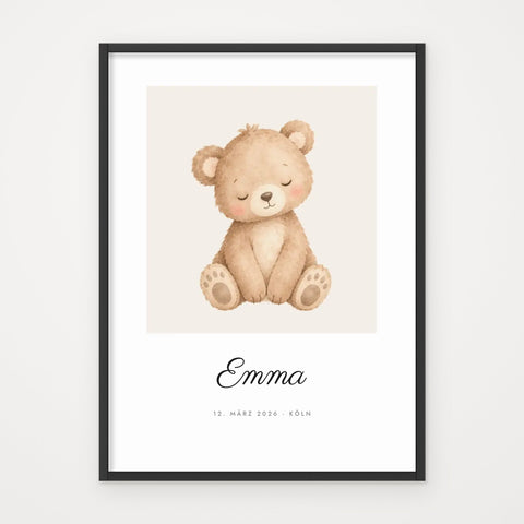 Kinderzimmer-Poster – 4 Designs zur Auswahl