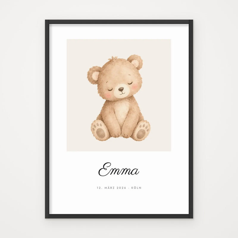 Kinderzimmer-Poster – 4 Designs zur Auswahl