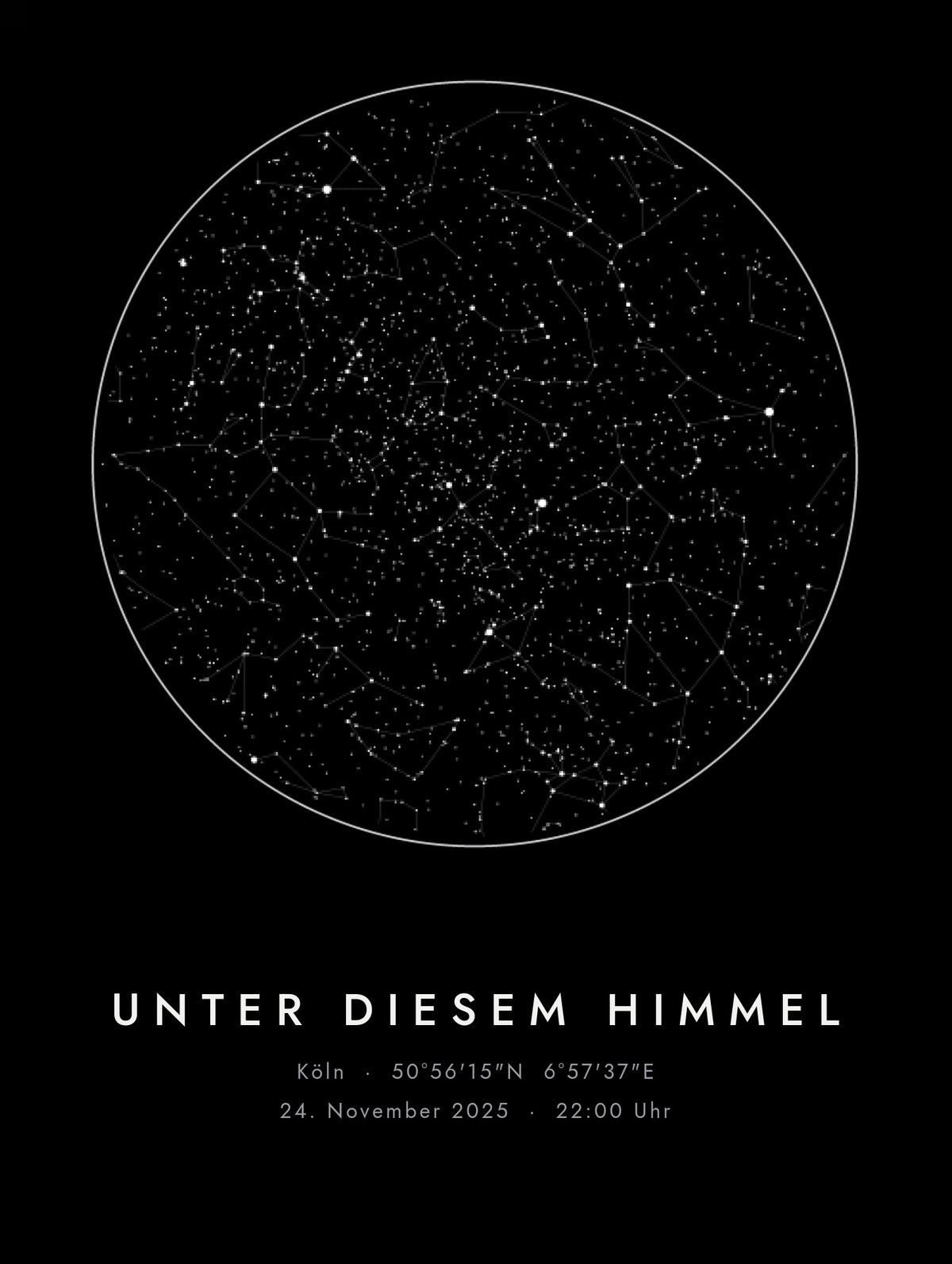 STERNSTUNDE – Design in voller Groesse