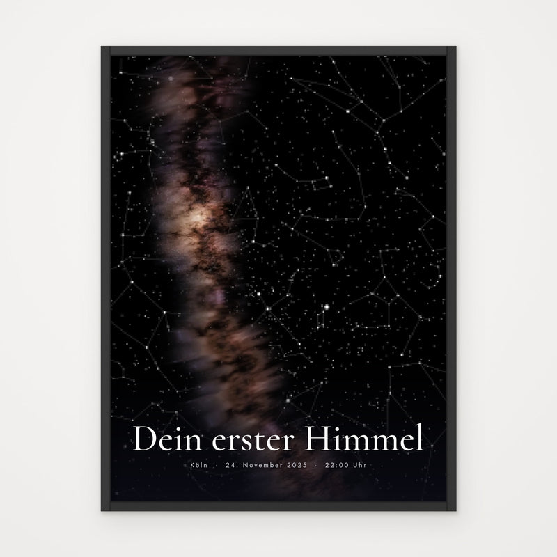 LICHTJAHR – im schwarzen Rahmen