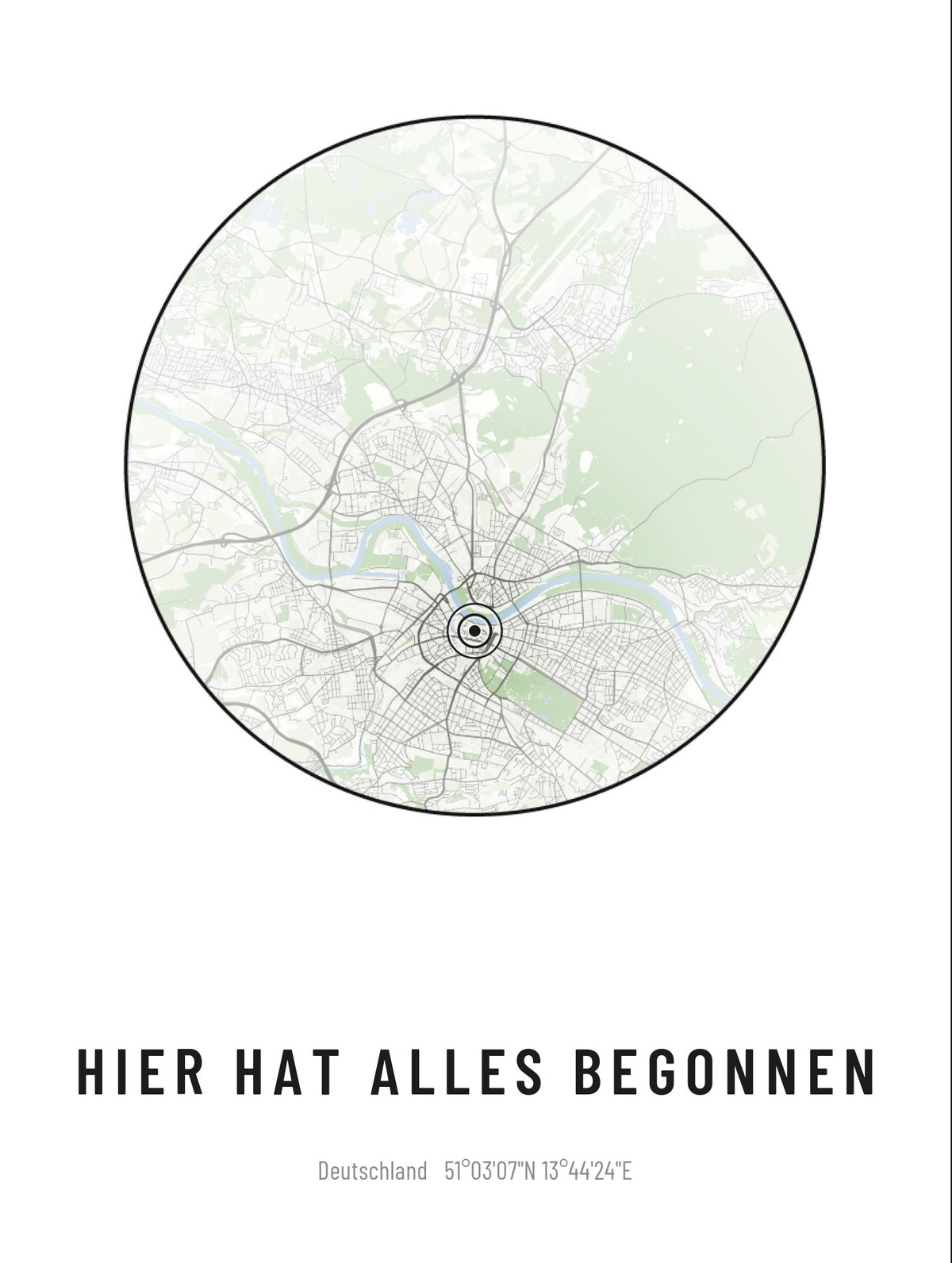 Stadtkarte 04 KREIS – Design in voller Groesse